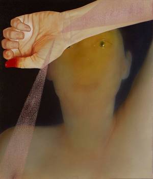 1980 Porn Ebony Jenny Morgan - Jenny Morgan : Cosmic Giggle, oil on canvas, 24 x in, 2013