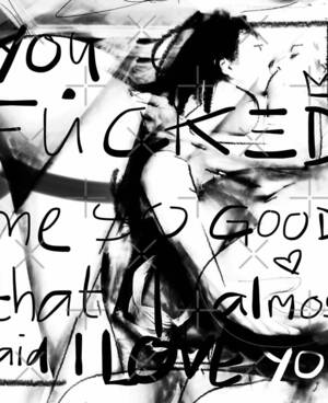 Awesome Nudist Porn - Nude Art, Fucking Good, Porn, Streetart, Pop Art, Woman, Threesome, Love\