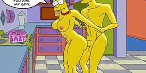 Bart And Marge Simpson Porn - Marge and Bart - Tnaflix.com