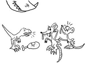 Kslash Scooby Doo Gay Porn - Today is Draw a Dinosaur Day. Lots of people got into the spirit on  Facebook, including myself. :P