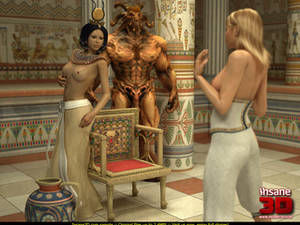 Dressed Like Egyptian Goddess - Bodacious Egyptian goddess watching a huge - Cartoon Sex - Picture 1 ...
