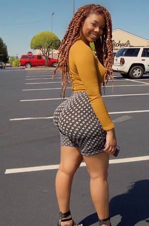 fat juicy ass black ass eatin - big-black-asses: â€œ Big black ass in #tightshorts â€