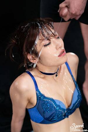 Lingerie Bukkake - Mizuki's Sticky Bukkake Facial | Stylish Cum Fetish from Japan â€¢ snadgy