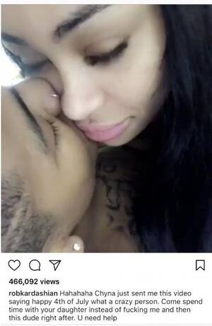 Chyna Black Pussy - Rob Kardashian Exposes Blac Chyna's Cheating With Explicit Photos ::  Hip-Hop Lately