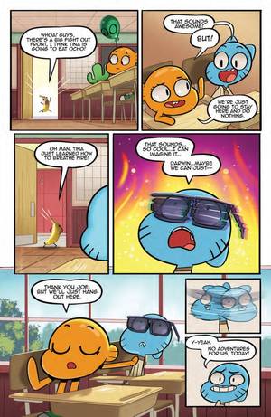 gumball cartoon porn - Preview: The Amazing World of Gumball #5, http://all-