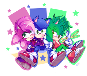 Manic The Hedgehog Porn - 24912 - safe, artist:ipun, manic the hedgehog (sonic), sonia the hedgehog ( sonic), sonic the hedgehog (sonic), hedgehog, mammal, anthro, sega, sonic  the hedgehog (series), sonic underground, 2016, brother, brother and  sister, brothers,