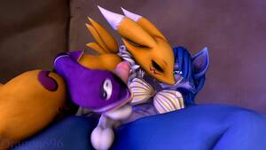 Krystal Fox Futa Porn - Renamon x Krystal