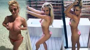 Britney Spears Tits - Britney Spears â€“ Beautiful Body and Boobs in a Naked Photoshoot & Video  (NSFW) - Hot Celebs Home
