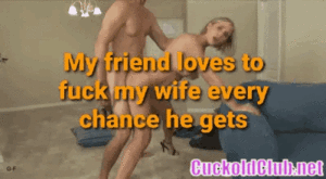 My Wife Fucks Friends Captions - 13 Explicit Captions of Hotwife with Friends - Cuckold Club