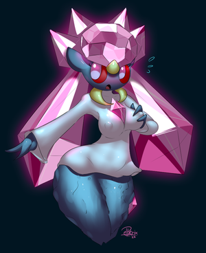 Diancie Porn - 232139 - suggestive, artist:elpatrixf, diancie, fictional species,  legendary pokÃ©mon, mythical pokÃ©mon, anthro, nintendo, pokÃ©mon, 2013,  bottomwear, breasts, clothes, digital art, dress, ears, eyelashes, female,  hair, nipple outline, pose, solo, sol