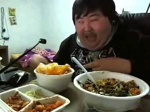 Funny Fat People Porn - Funny Fat Korean Kid Really Love's His Food