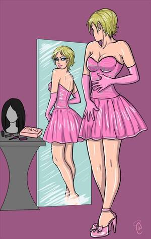 Anime Male Crossdressing Sissy Porn Captions - SCROLLER SISSY CAPTION - 22 photos