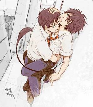 Blue Exorcist Yaoi Sex - Okumura Rin, Okumura Yukio (Blue Exorcist / Ao No Exorcist)