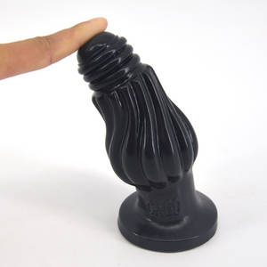 huge silicone anal dildos - Silicone Anal Plug Huge Dildo With Suction Cup G-Spot Stimulator Anal Sex  Toys Beads