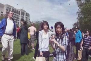 naked asian cfnm - 2012 London WNBR POV CFNM in the park