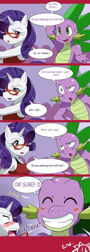 Evil Mlp Spike Porn Comic - COMIC:Spike and Rarity by ss2sonic.deviantart.com on @deviantART