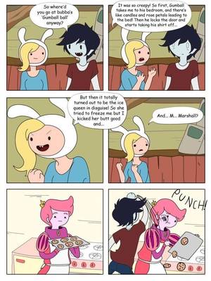 Fionna Adventure Time Slime Porn - Marshall, listen to the whole story before you go beat someone up next time.  (this is the aftermath of the episode fionna and cake)