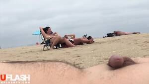 Beach Cum Surprise - Beach Dickflash #17 With Cumshot And Mlifs Reaction - EPORNER