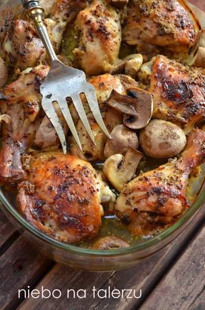 Bo Lawson Porn - niebo na talerzu: Kurczak pieczony w musztardzie. Kurczak pieczony z  pieczarkami