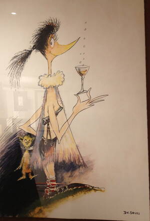 Dr. Seuss Porn - Dr. Seuss exhibit in SoHo