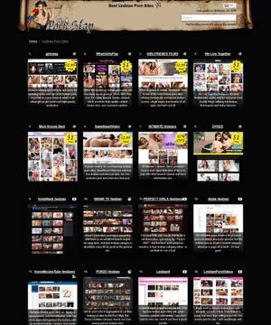 Lesbian List - ThePornMap's Lesbian Sites List - Best Porn Reviews