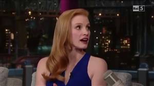 Letterman - Jessica Chastain on Porn & Osama 3â„3 with David Letterman
