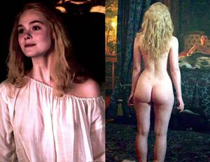 Elle Fanning Nude Sex - Elle Fanning nude plot in â€œThe Greatâ€ released today