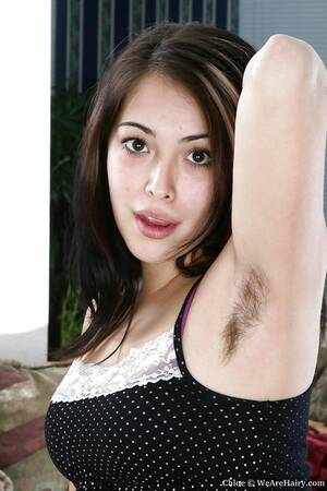 Hairy Armpit Striptease - Lovely teen babe showing off her hairy armpits and stripping - PornPics.com