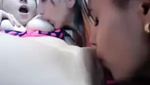 lesbian boobs licking - Free Lesbians Licking Boobs Porn Videos | xHamster