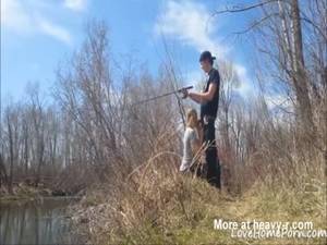 fishing gangbang - Blowjob While Fishing