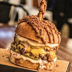 Burger Porn - Burger from Burger Food Porn, a burger bar created by Chef Juan Higueras :  r/shittyfoodporn