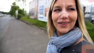 Facial Amateur Blonde - Gorgeous Amateur Blonde Takes A Hot Facial In The Outdoors Video at Porn Lib