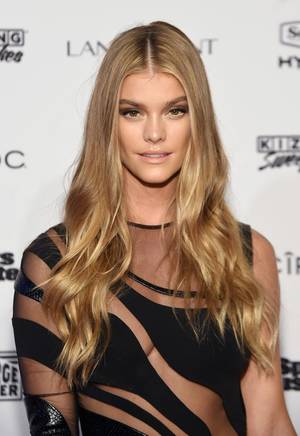 Nina Agdal Giving Blowjob Captions - Nina Agdal Photos Photos: Sports Illustrated Swimsuit 2016 - NYC VIP Press  Event