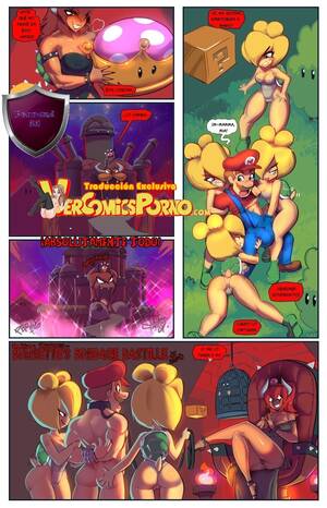 Mario Porn Xxx - Mario Bros xxx orgia con las Bowsettes - Vercomicsporno