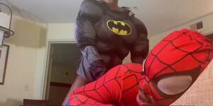 Batman Funny Porn - Gay Porn Parody: Spider-Man Takes Batman's Massive Cock