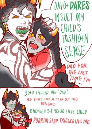 Homestuck Mom Porn - I can't stop staring at it. fabulous Kanaya should be proud of her/his  dancestor. Kankri should be proud of her/his mother/father