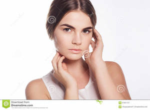 Beautiful Young Girl - Beautiful young girl with smooth skin tone