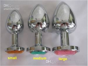 anal jewelry porn - New Arrival Sex toys Anal plug Metal Attractive Butt Plug Jewelry Jeweled Anal  Plug Rosebud Anal Jewelry Large Medium Small ; Size : L M S ; Color  delivery ...