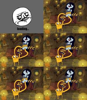 Jake Adventure Time Tentacle Porn - swfchan: marceline and jake turn up the juice.swf