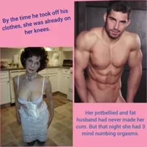 Grandma Porn Captions - Cougar Step Moms and Granny Captions 1 watch online or download