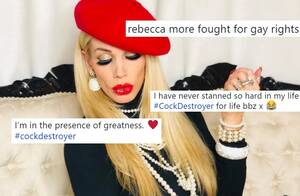 Forced Bisexual Memes - Porn star Rebecca More becomes glorious gay meme | PinkNews