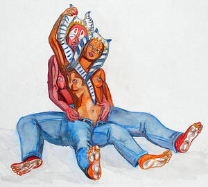 Ahsoka Tano And Shaak Ti - Shaak Ti x Ahsoka Tano 1 by sw-ave - Hentai Foundry