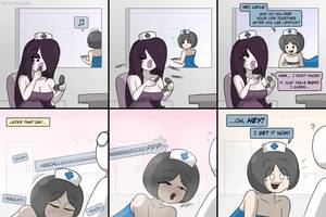 Funny Nurse Porn Comics - Rule 34 - 2girls blowjob comedy comic dialogue doctorloops faceless male  fellatio funny giving head hospital humor implied fellatio implied oral  layla (doctorloops) lipstick mob face mona (doctorloops) nurse original  character saliva