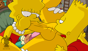 Lisa Love Bart Simpson Porn - Bart and Lisa Suck Krusty's Dick! - Simpsons Porn