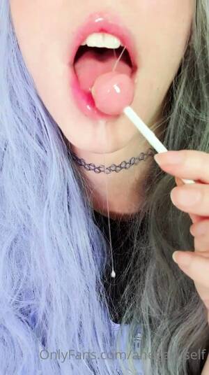 latina girls sucking lollipops - Kinky Amateur Teen Lollipop Sucking And Drooling On Webcam Video at Porn Lib