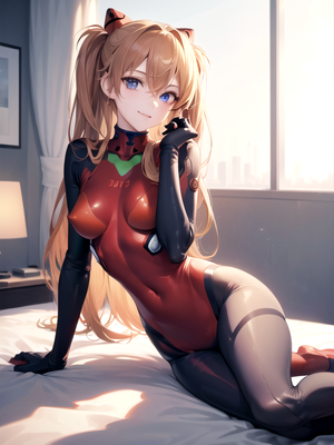 hentai grab - head grab, hand on another's head, Bedroom Hentai AI Porn