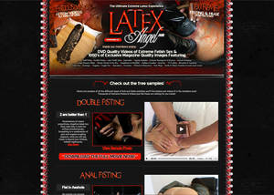 latex angel double fisting - Fisting Latex Porn Sites Â· Latex Angel