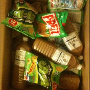 Milktea Porn - Japanese snacks and milk tea. Oh so good!