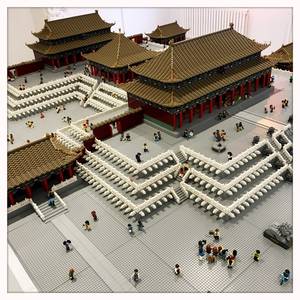 Lego China Porn - A LEGO model of part of the Palace Museum (or Forbidden City) in Beijing,  China, is displayed at the Danish Cultural Centre in Beijing. Photo: Simon  Song