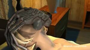 Alien Xenomorph Fucks Human Girl - Alien Xenomorph fucks Superheroine - ThisVid.com
